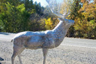 Aluminum Elk Yard Art