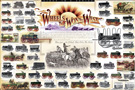 Wheels That Won The West Poster