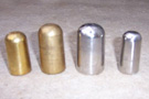 Brass & Nickel Plated Shaft Tips